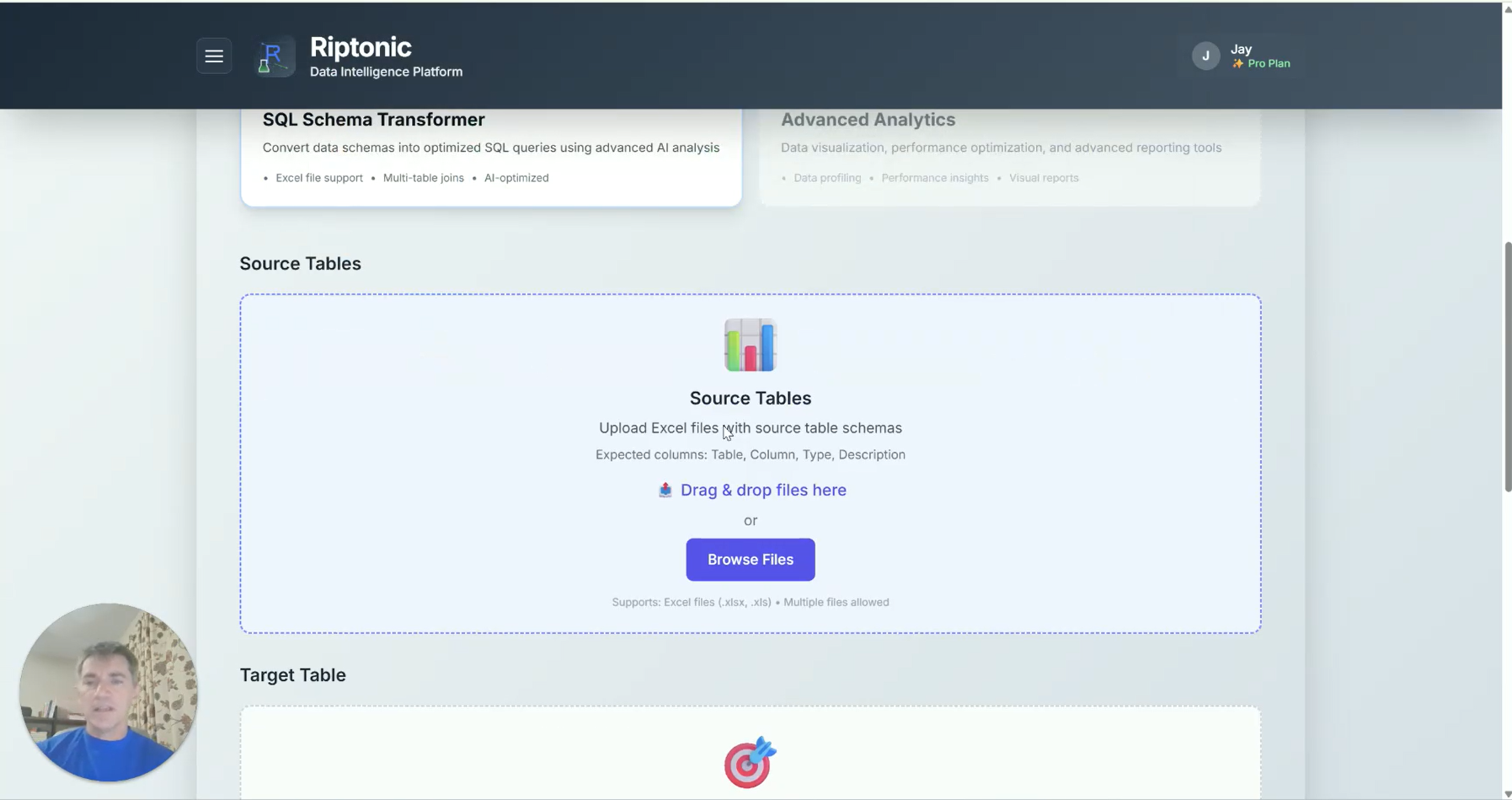 Riptonic - SQL Schema Transformer